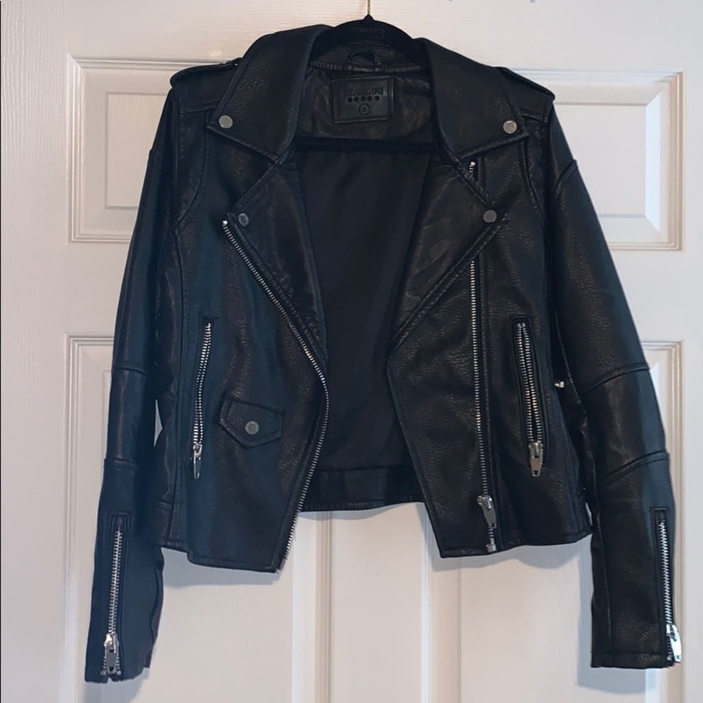 Blank NYC Faux Leather jacket size small
